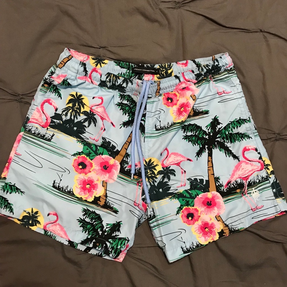 Awesome fcuk-ing swim trunks 🐬